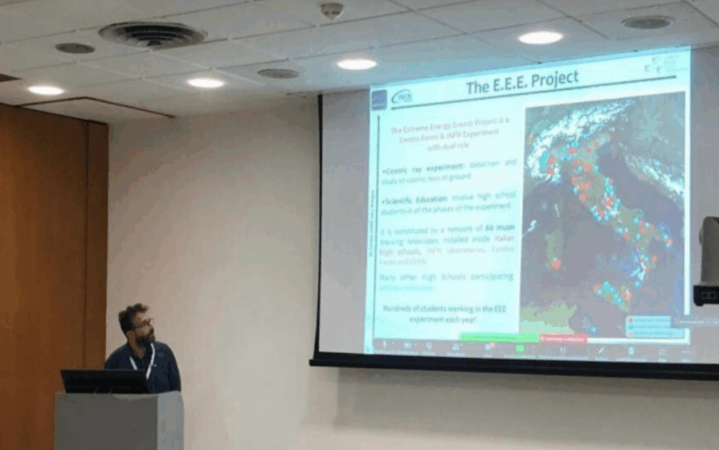 M.Garbini in esposizione a ICHEP 2022