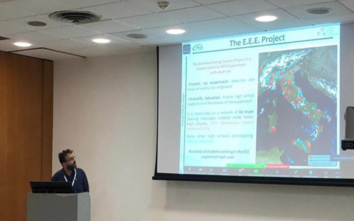 M.Garbini in esposizione a ICHEP 2022