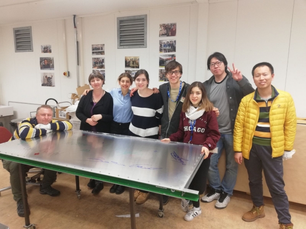 Delegazione del Liceo Righi al CERN