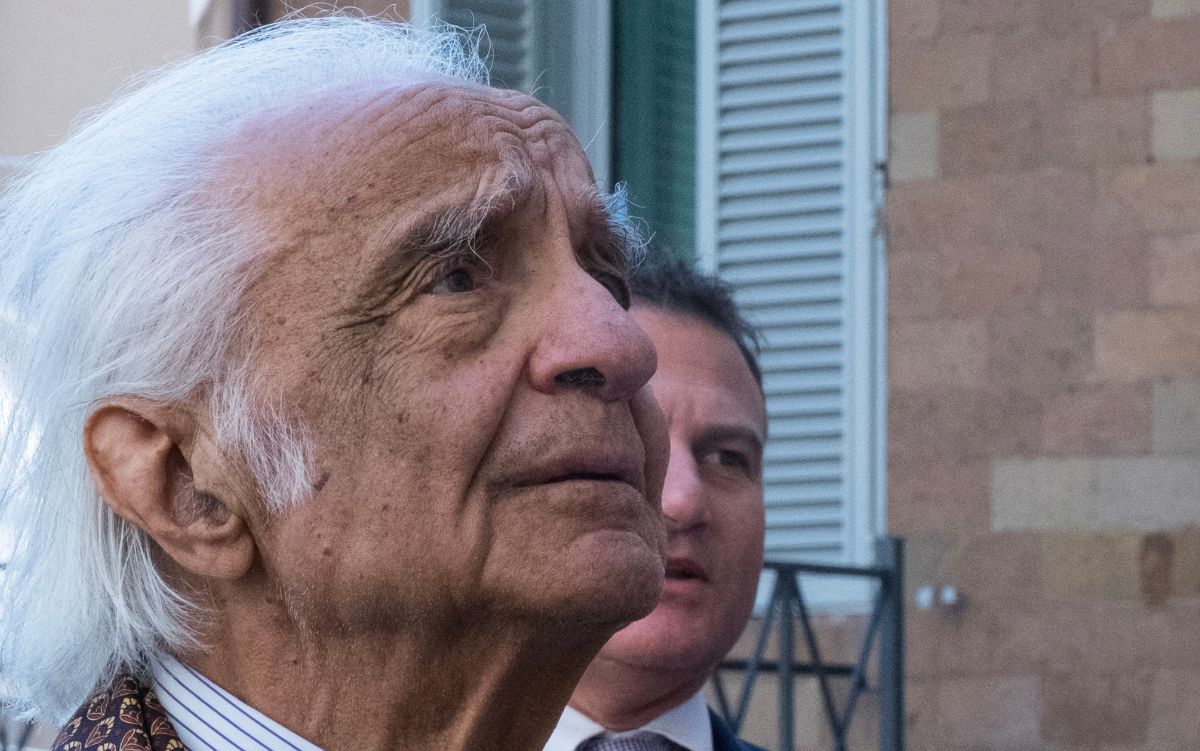 A.Zichichi at the Centro Ricerche Enrico Fermi